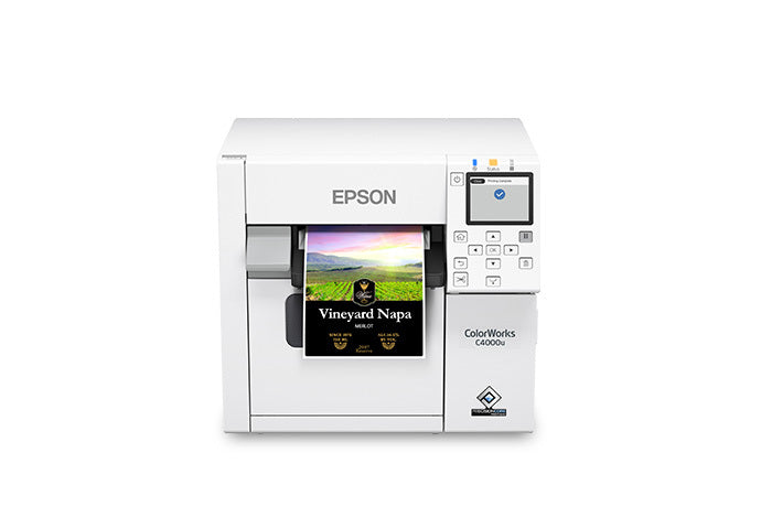 Epson ColorWorks CW-C4000 Color Inkjet Label Printer