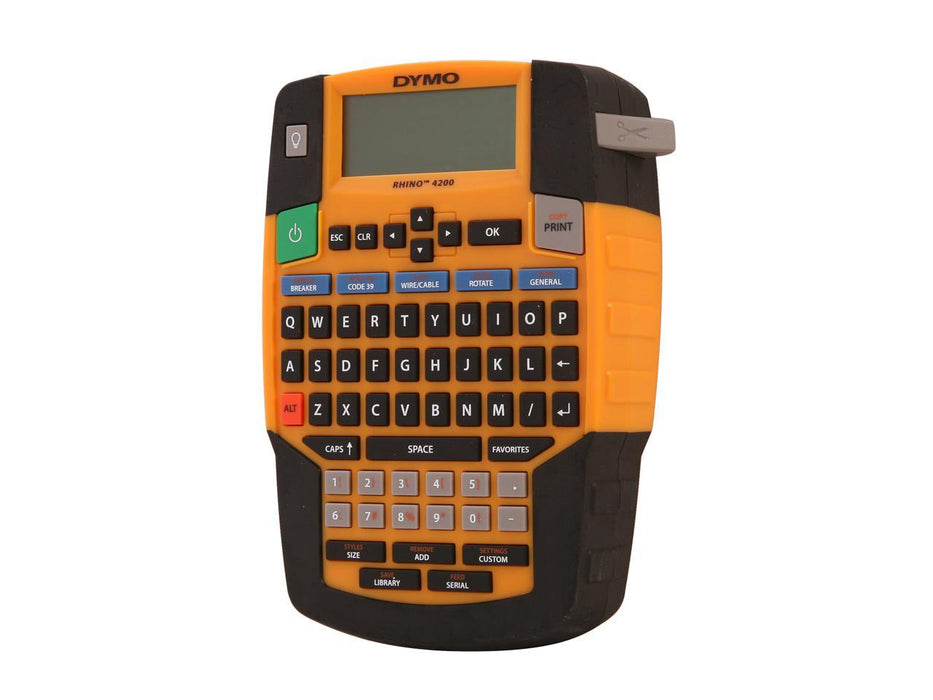 Dymo Rhino 4200 Full Color Touch Screen 180 Dpi Industrial Label Maker