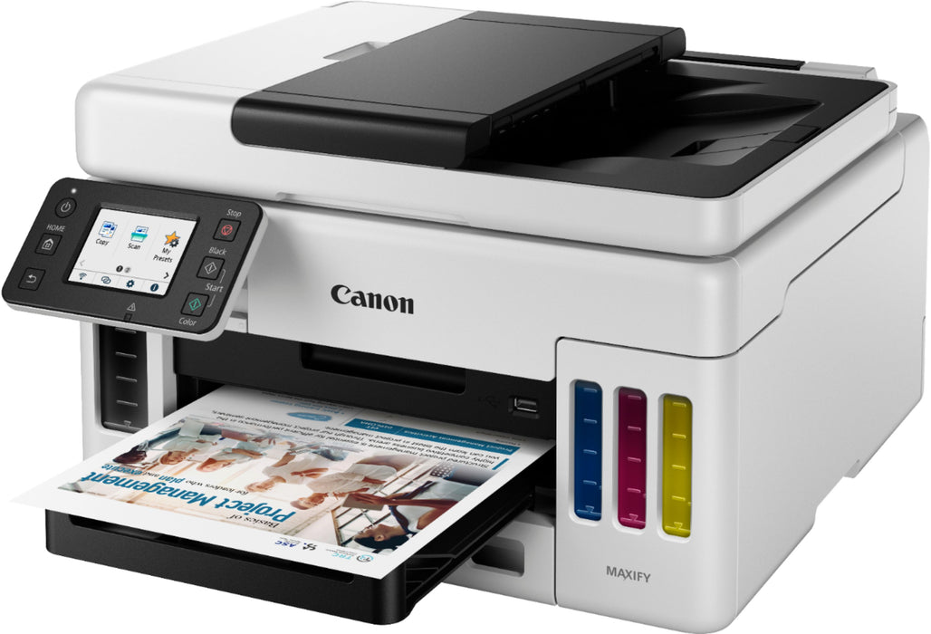Canon MAXIFY GX6020 350 Sheets 600x1200 dpi 21ppm All-in-One Wireless Supertank Printer