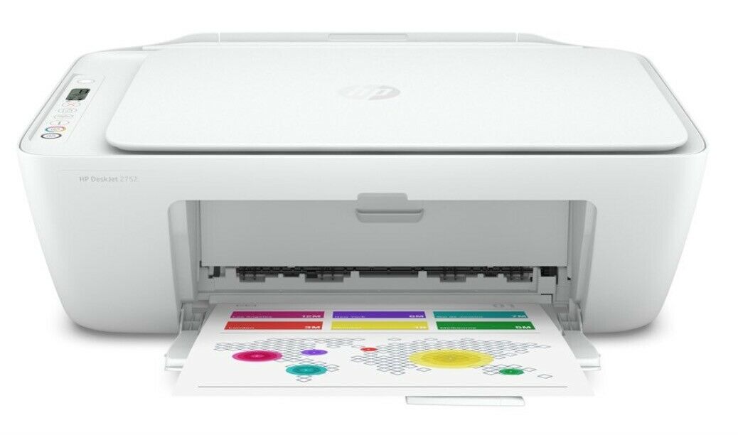 HP DeskJet 2752 Wireless Printer Scan Copy Wireless WIFI