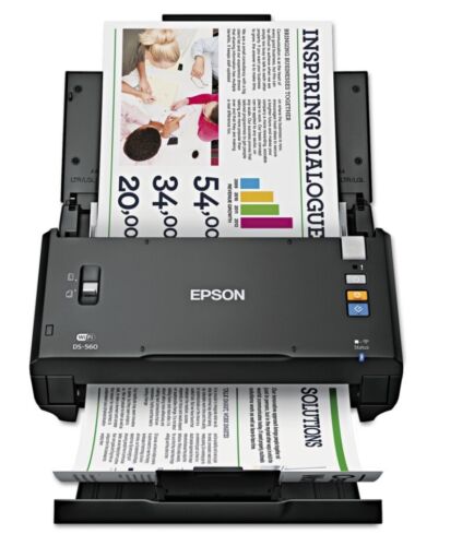 Epson WorkForce DS-560 600 dpi 26ppm Wireless Color Document Scanner
