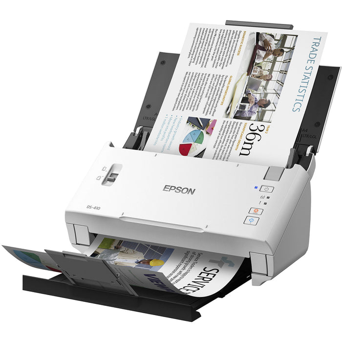 Epson WorkForce DS-410 600 dpi 26ppm Document Scanner