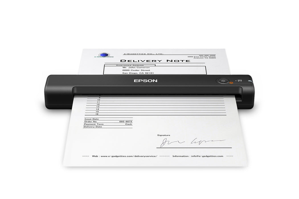 Epson WorkForce ES-50 300 dpi 10ppm Portable Document Scanner