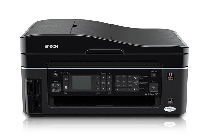 Epson WorkForce 610 5760 x 1440 dpi 15ppmWireless Color Inkjet All-in-One Printer
