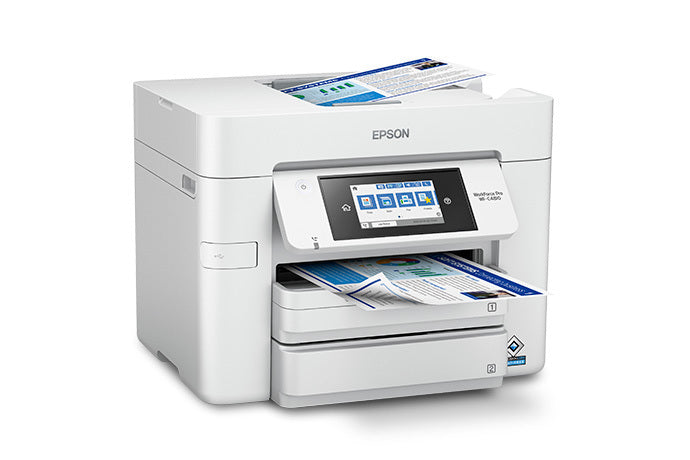 Epson WorkForce Pro WF-C4810 4800 x 2400 dpi 12ppm Multifunction Inkjet Color Printer