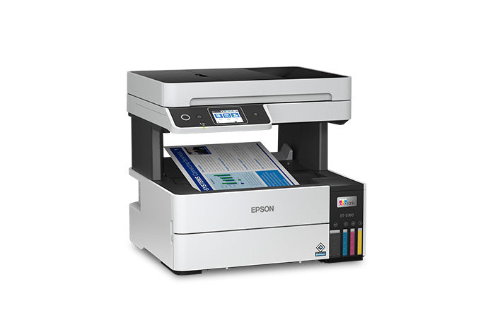 Epson EcoTank Pro ET-5180 4800 x 1200 dpi Wireless All-in-One Cartridge-Free Supertank Inkjet Printer