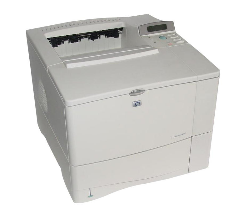 HP LaserJet 4100 B/W Laser Printer 25ppm 600-Sheets 1200dpi x 1200dpi PCL 5E PostScript 3 PCL 6 AC 100/220V