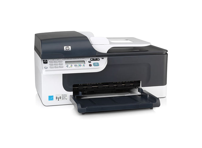 HP OfficeJet J4680 All-in-One Multifunction (Fax / Copier / Printer / Scanner ) InkJet Printer 100-Sheets 28-ppm 4800dpi x 1200dpi 32MB Memory USB 2.0, Wi-Fi