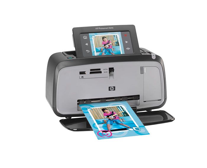 HP Photosmart A646 Compact Photo 4800x1200 dpi Color 28sec / page Thermal Color Inkjet Printer