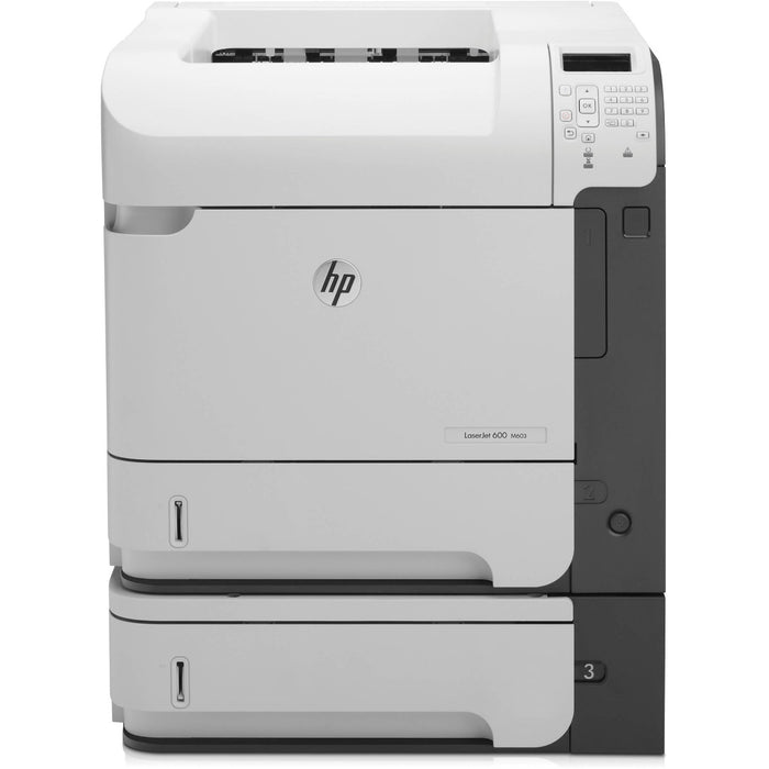HP Color LaserJet Enterprise 600 M603Xh (A4) Mono Laser Printer 512Mb 4-LineColor Control Panel 60Ppm 275 000 (Mdc)