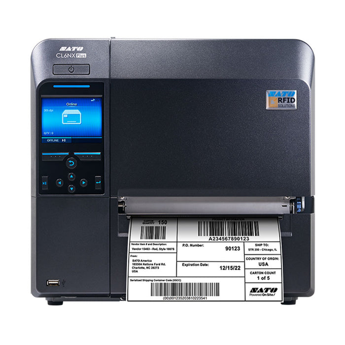 SATO CL6NX Plus Barcode Label Printer