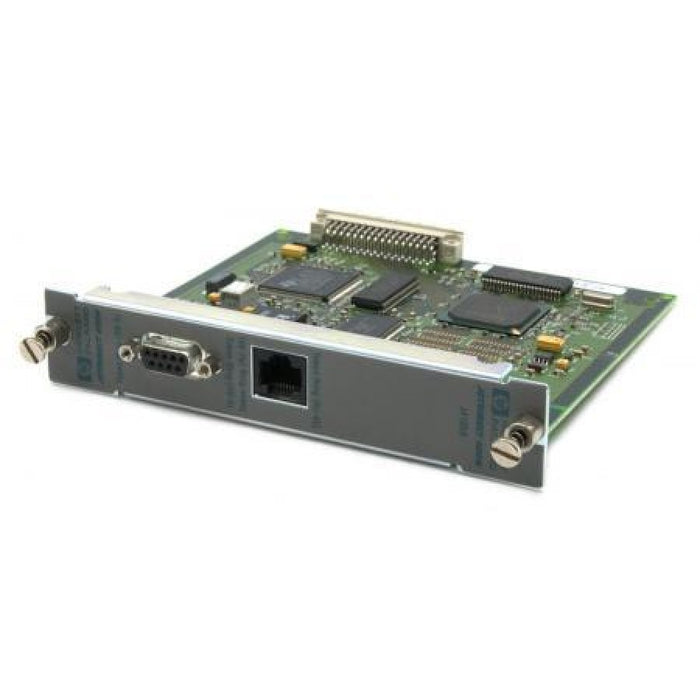 HP JetDirect 400N Modular Input/Output Token Ring Adapter 10/100Base-T DB9 RJ-45 LAN Interface internal Print Server