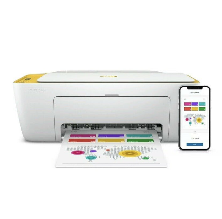 HP DeskJet 2732 Wireless All-in-One Color Inkjet Printer