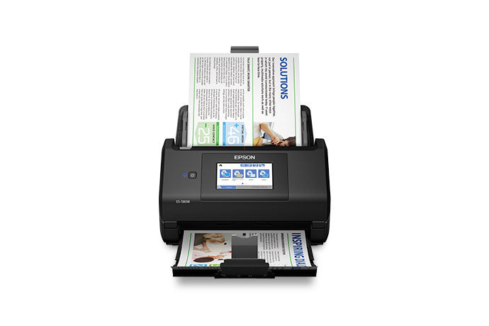 Epson ES-580W 600 dpi 35ppm Wireless Duplex Document Scanner