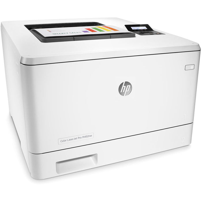 HP Color LaserJet Pro M452dw 600x600 dpi Black 28ppm / Color 28ppm Wireless Laser Printer