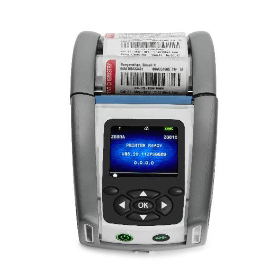 Zebra Portable Barcode Printer for ZQ610-HC